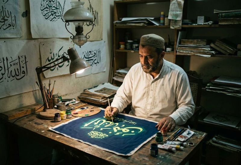 Artisan at work